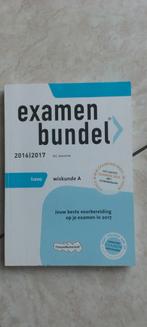 Examenbundel Wiskunde A HAVO 2016/2017, Wiskunde A, HAVO, Ophalen of Verzenden, Zo goed als nieuw
