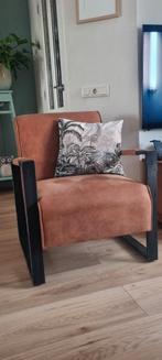 Moderne fauteuil z.g.a.n., 75 tot 100 cm, Ophalen of Verzenden, Zo goed als nieuw, Metaal