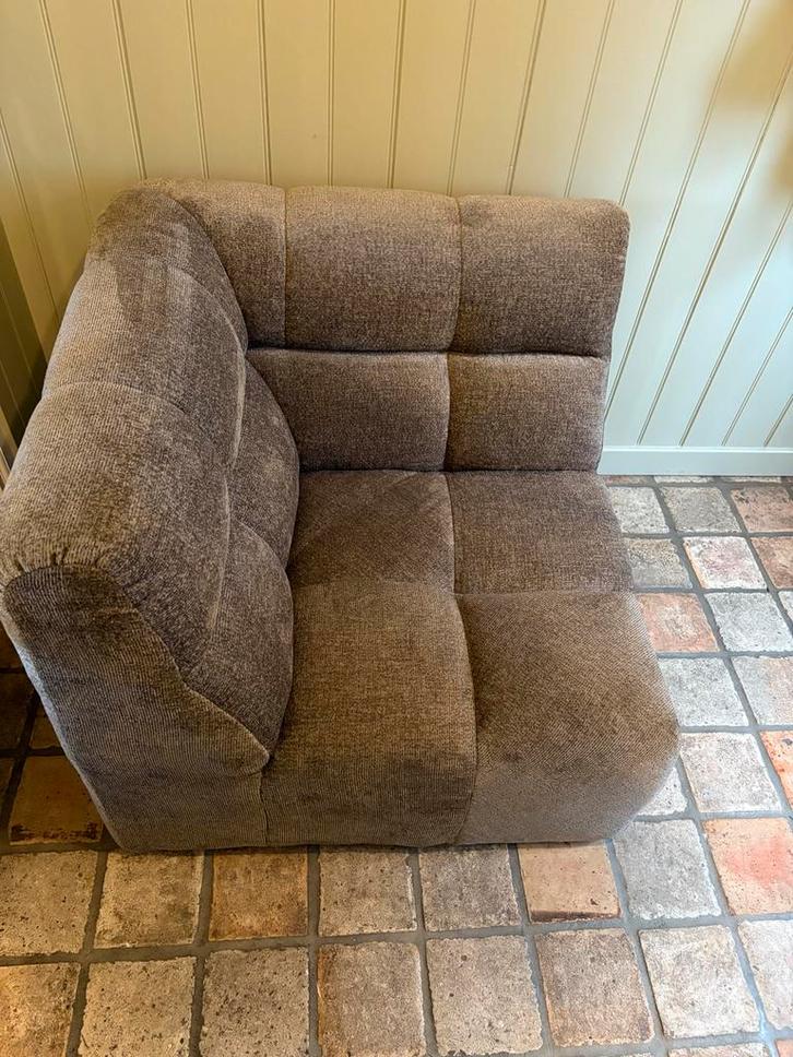 SEVN Hoekdeel Bank - Zo Goed Als Nieuw!, Huis en Inrichting, Banken | Bankstellen, Zo goed als nieuw, Hoekbank, Eenpersoons, Minder dan 150 cm