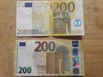 200 euro biljet 2002 en 2019 nieuwe en oud, Postzegels en Munten, Bankbiljetten | Europa | Eurobiljetten, Ophalen, Overige landen