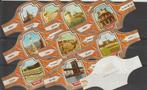 reeks 832  zichten  1-10  sigarenbandjes, Verzamelen, Rookartikelen, Aanstekers en Luciferdoosjes, Verzenden, Sigarenbandjes