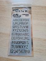 Tim Holtz Layering Stencil Schoolhouse #011, Verzenden, Nieuw, Frame of Mal, Overige merken