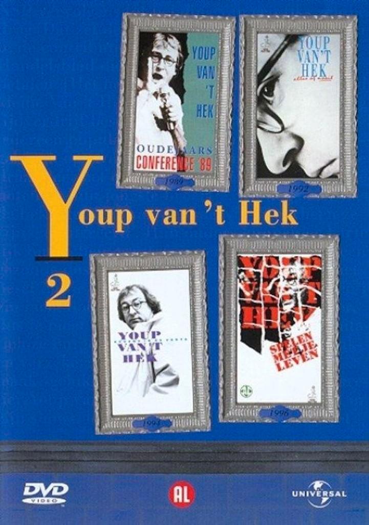 Youp van 't Hek - 4 Shows-set (2), Cd's en Dvd's, Dvd's | Cabaret en Sketches, Zo goed als nieuw, Stand-up of Theatershow, Alle leeftijden