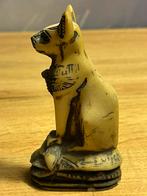 Egyptisch katbeeldje – Bastet stijl – decoratief figuurtje, Verzamelen, Beelden en Beeldjes, Ophalen of Verzenden, Gebruikt, Dier