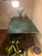 Marble table 140 x 80cm, Huis en Inrichting, Tafels | Eettafels, Ophalen, 100 tot 150 cm, 50 tot 100 cm, Zo goed als nieuw