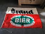 Brand bier vlag oud, Ophalen of Verzenden, Zo goed als nieuw, Reclamebord