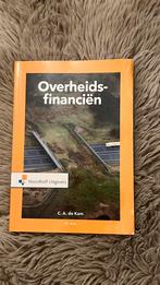Overheidsfinanciën 15e editie, Boeken, Ophalen of Verzenden, Zo goed als nieuw
