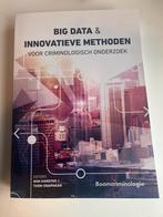 Big Data & Innovatieve Methoden - Criminologie, Ophalen of Verzenden, Gamma, Nieuw, HBO