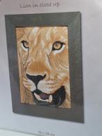 Tijger,leeuw , panter, Hobby en Vrije tijd, Borduren en Borduurmachines, Ophalen of Verzenden, Nieuw, Handborduren, Borduurpakket