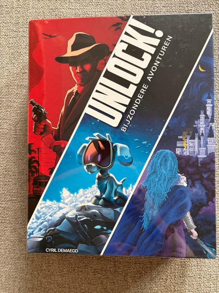 Unlock! Escape Room Gezelschapsspel, Hobby en Vrije tijd, Gezelschapsspellen | Bordspellen, Nieuw, Een of twee spelers, Reisspel