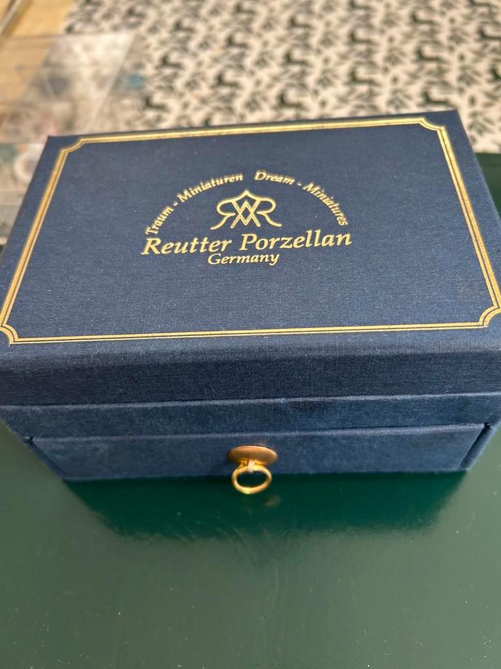 Reutter Porzellan dinner set en thee/koffie set, Verzamelen, Poppenhuizen en Toebehoren, Nieuw, Gebruiksvoorwerp, Ophalen of Verzenden