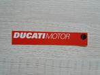 sticker DUCATI motor, Ophalen of Verzenden, Zo goed als nieuw, Auto of Motor