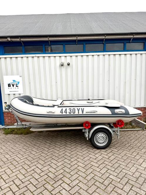 Nette Nimarine mx-350 AL rubberboot met dekzeil, Watersport en Boten, Sloepen, Zo goed als nieuw, 10 tot 30 pk, 3 tot 6 meter