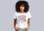 Eurovisie songfestival 2024 unisex T-shirt, Drie personen of meer