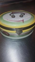 Aardwerk adeco koektrommel, Antiek en Kunst, Antiek | Keramiek en Aardewerk, Ophalen of Verzenden