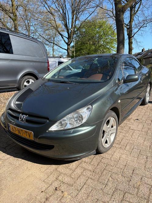 Peugeot 307 2.0 16V CC AUT 2004 Grijs (ramen en dak defect), Auto's, Peugeot, Particulier, Airconditioning, Bluetooth, Boordcomputer