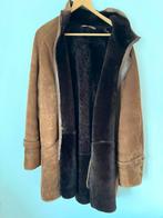 echt suede leren Heren lammy coat XL teddy winter jas men's, Ophalen of Verzenden, Zo goed als nieuw, Maat 52/54 (L), Bruin