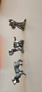 Hondjes zilver tin 3,50 per stuk, Verzenden, Nieuw, Dier