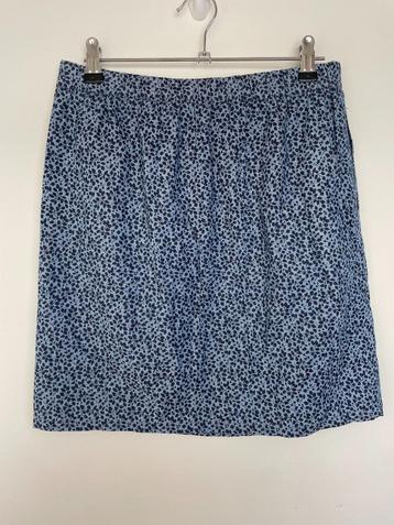 Monique van Heist korte pencil skirt rok maat S blauw beschikbaar voor biedingen