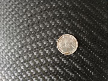 zilveren kwartje  beschikbaar voor biedingen