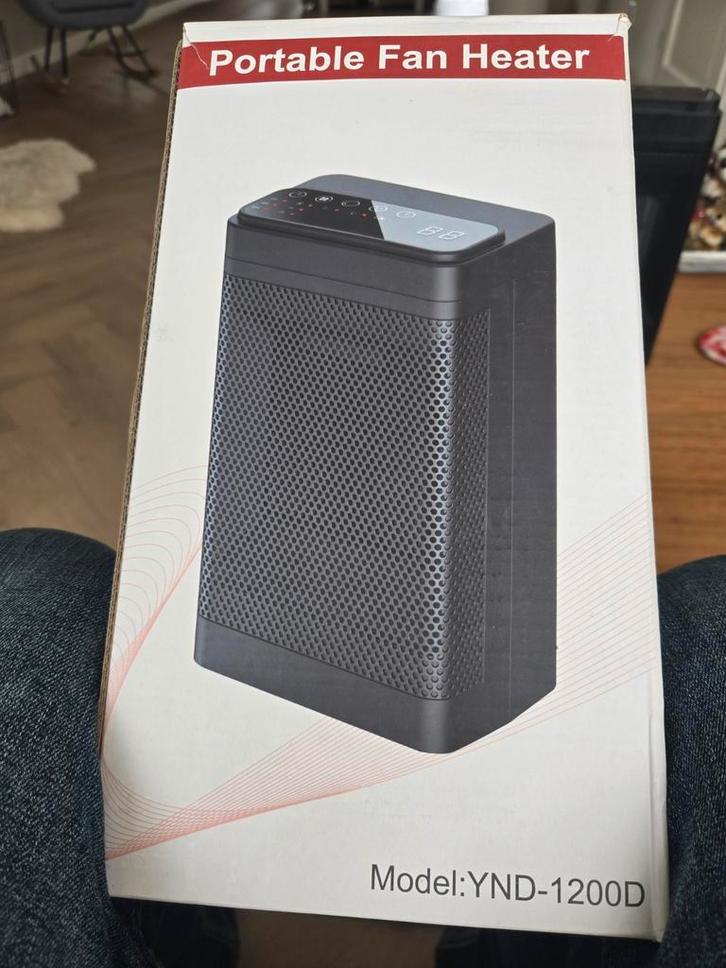 Keramische Kachel - inclusief afstandsbediening, Huis en Inrichting, Kachels, Nieuw, Vrijstaand, Overige soorten, Elektrisch, Ophalen of Verzenden