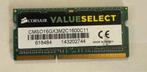 corsair ddr3 laptop ram 8GB, Computers en Software, RAM geheugen, Gebruikt, 8 GB, DDR3, Ophalen of Verzenden