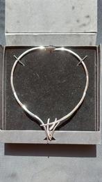 Boccia titanium ketting zilverkleurig, Sieraden, Tassen en Uiterlijk, Ophalen of Verzenden, Zo goed als nieuw, Zilver, Overige materialen