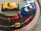 Scalextric grote racebaan met 5 auto's, Overige merken, Ophalen of Verzenden, Elektrisch, Racebaan