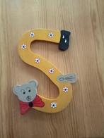Houten letter S, Ophalen of Verzenden, Zo goed als nieuw, Overige typen