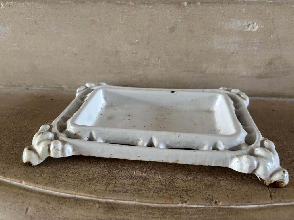 Witte Kwispedoor carlotte antiek en brocante, Antiek en Kunst, Ophalen of Verzenden