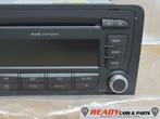 Autoradio RADIO CD AUDI A3 8P DUBBEL DIN 8P0057185B NIEUW, Audi, Nieuw, Audi, Ophalen of Verzenden
