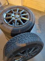 Continental Winterbanden 14 inch met Rial Velgen, Ophalen, 14 inch, Gebruikt, Banden en Velgen