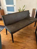 Bank voor bij eettafel (echt leer), Ophalen, Overige materialen, Gebruikt, 150 tot 200 cm