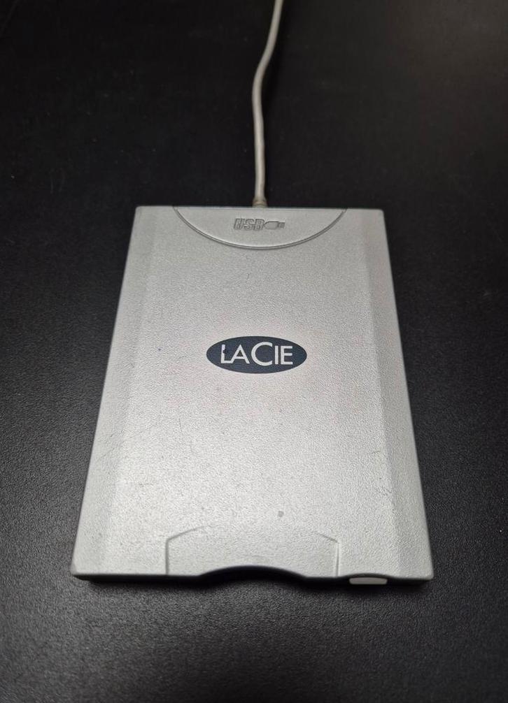LaCie USB Floppy Disk Drive (FDD) – Door Windows herkend, Computers en Software, Vintage Computers, Ophalen of Verzenden
