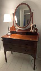 mahoniehouten kaptafel, Ophalen