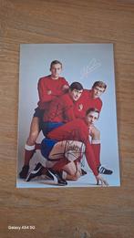 Foto Cruyff + Keizer + Swart met handtekening (print) # Ajax, Verzamelen, Sportartikelen en Voetbal, Verzenden, Nieuw, Ajax, Overige typen