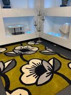 Brink en Campman Orla Kiely Passion Flower Olive tapijt, Huis en Inrichting, Ophalen, Nieuw, Rechthoekig, 200 cm of meer