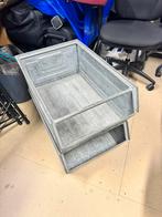 Zinken bakken groot 2x, Ophalen, Zo goed als nieuw