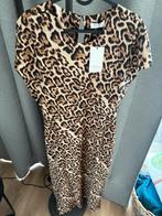 Lange leopard dress/panter jurk, Bruin, Maat 42/44 (L), Nieuw, Ophalen of Verzenden