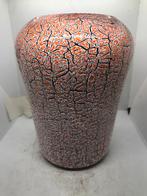 glas vaas art deco craquele wmf, Ophalen of Verzenden