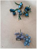 Kerstcadeautjes en besjes blauw h, Onbekend, Ophalen of Verzenden, Zo goed als nieuw, Losse verkoop