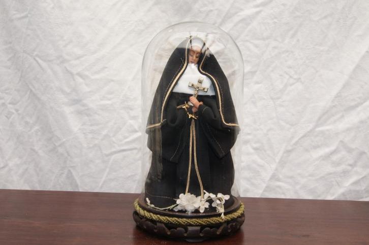 Heilige onder een stolp, Antiek en Kunst, Antiek | Religie, Ophalen of Verzenden