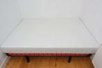 Tweepersoonsbed voor kleine ruimtes, Huis en Inrichting, Ophalen, Overige materialen, Zwart, Tweepersoons