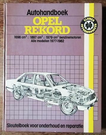 Autohandboek Opel Rekord beschikbaar voor biedingen