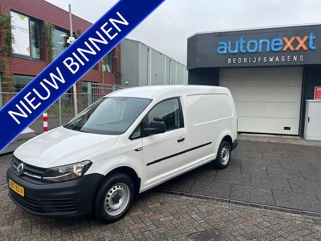 Volkswagen Caddy 1.4 TGI L2H1 EcoFuel Maxi PDC I 1e EIGENAAR, Auto's, Bestelauto's, Te koop, ABS, Airbags, Alarm, Boordcomputer