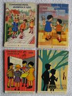 Zondagsschool Jaarboekjes van:1956, 1957, 1958 en 1959, Christendom | Protestants, Gebruikt, Ophalen of Verzenden, Boek