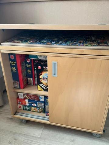 Bureau, Computerbureau  op wielen beschikbaar voor biedingen
