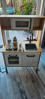 Houten Speelkeuken met Accessoires, Ophalen, Gebruikt, Hout, Speelkeuken