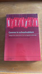 Theun Meestringa - Genres in schoolvakken (Pabo), Gelezen, Overige wetenschappen, Ophalen of Verzenden, Theun Meestringa; Bart van der Leeuw