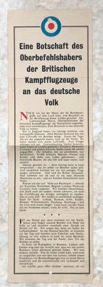Eine Botschaft des Oberbefehlshabers…, Verzamelen, Militaria | Tweede Wereldoorlog, Verzenden, Overige soorten, Duitsland, Overige typen